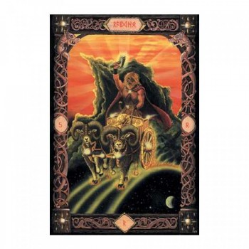 Kosmetinis defektas Power Of The Runes kortos US Games Systems